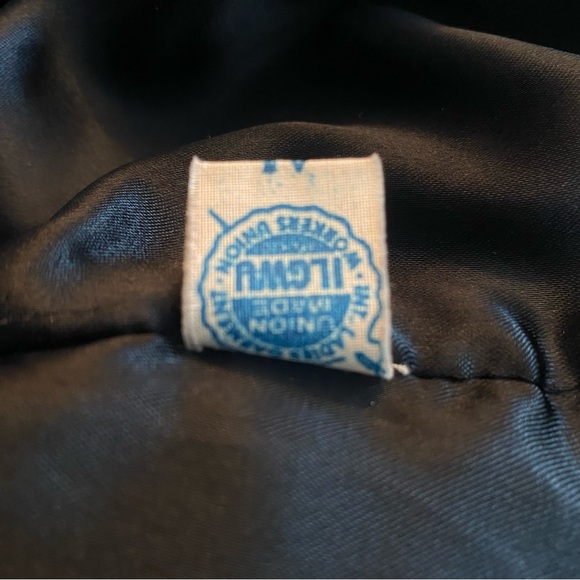 Vintage Black Button Down Round Collar Coat - Picture 12 of 12